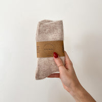 Chaussettes en laine Angora