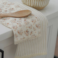 Linges à vaisselle en mousseline et coton