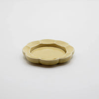 Assiette à encens - Jaune