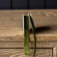 Ruban en velours - Vert