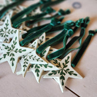 Ornement en céramique - Étoile