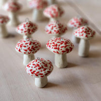 Ornement en céramique - Champignon