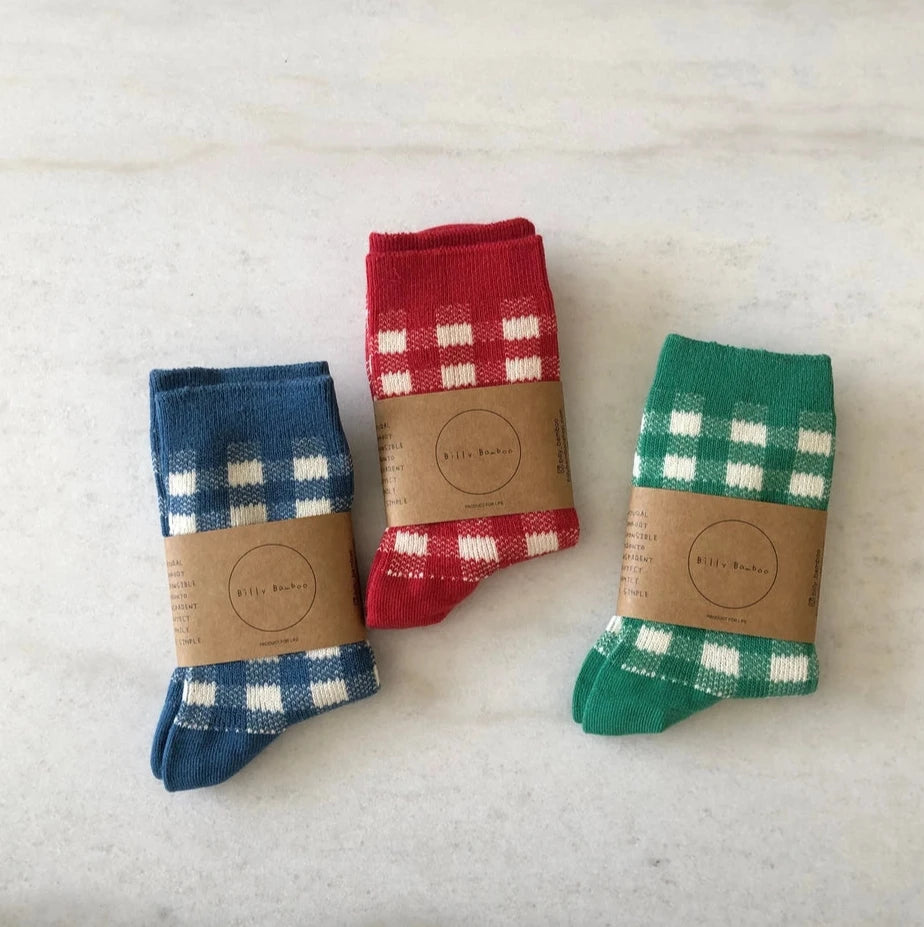 Chaussettes - Carreaux