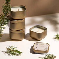 Bougie de soya - Sapin Blanc