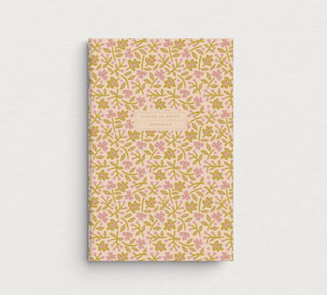 Cahier de notes - Fleurs de papier