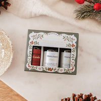 Coffret d'huiles parfumées de Noël