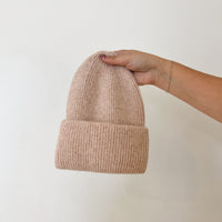 Bonnet en laine Angora