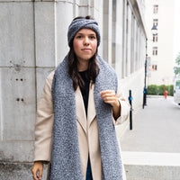 Bandeau en molleton - Gris
