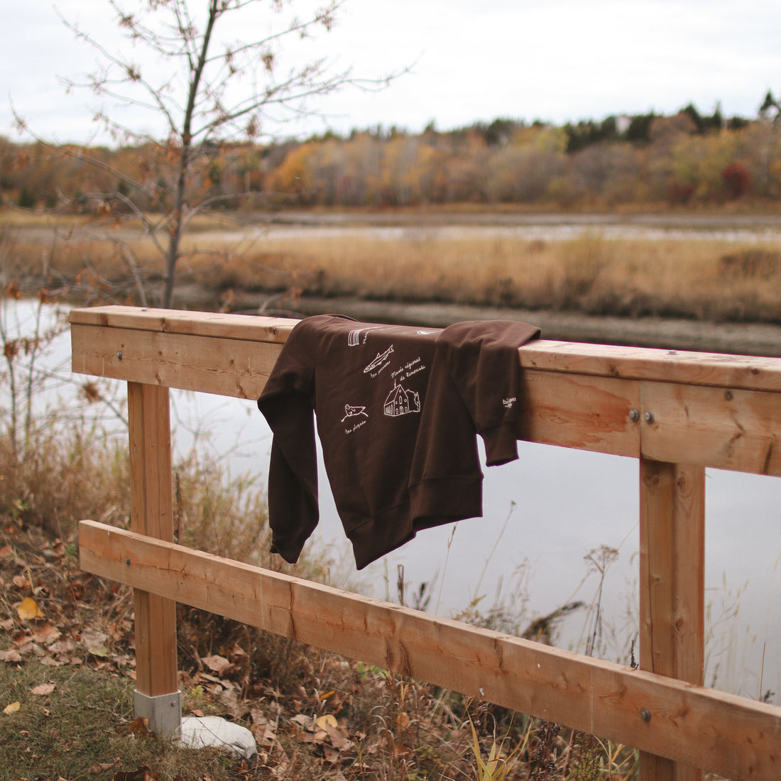 Crewneck Léger Rimouski - Sépia