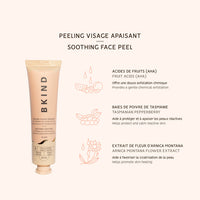 Peeling visage apaisant