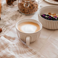 Grande tasse à latté en céramique