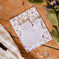 Bloc-notes autocollant - Minou