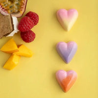 Trio de coeurs en chocolat
