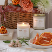 Bougie de soya - Pomelo & Yuzu