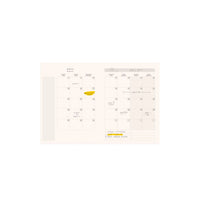 Agenda non daté - Bouquet
