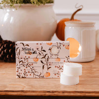 Cubes de cire - Citrouille