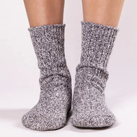 Chaussettes épaisses en coton - Sel et poivre