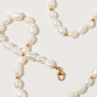 Collier - Soleil et perles d'eau douce