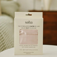 Taie d'oreiller en satin