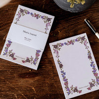 Bloc-notes - Fleur Sauvage