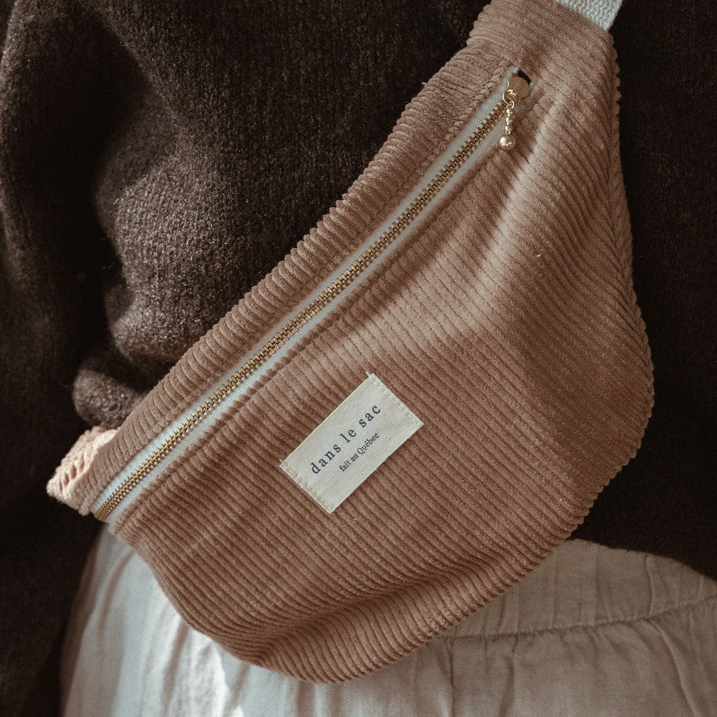 Sac banane corduroy