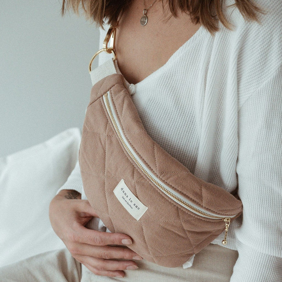 Sac banane matelassé