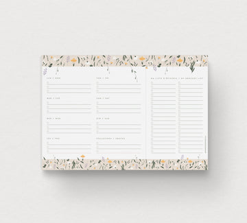 Le planificateur de repas - Morning Bloom