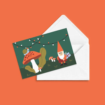 Carte de Noël - Noël en forêt