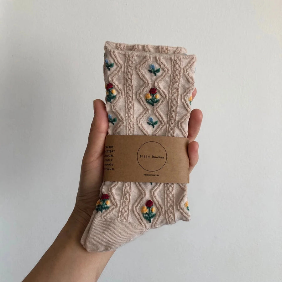 Chaussettes - Jardin de roses
