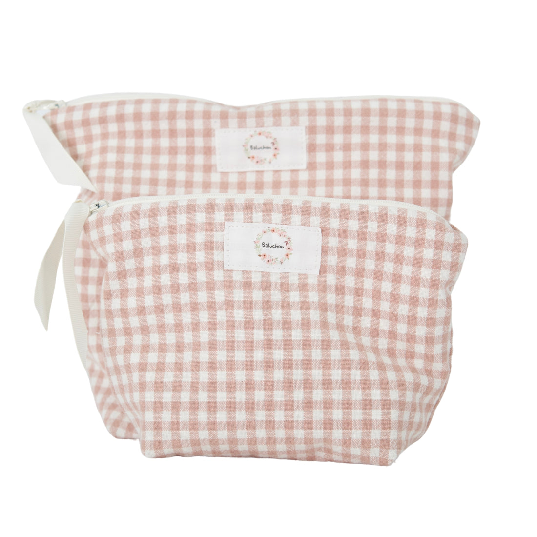 Sac à cosmétiques - Vichy rose