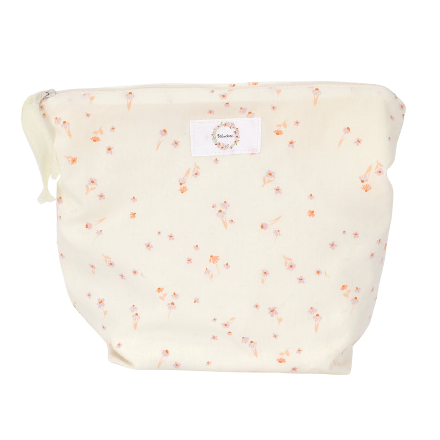 Sac à cosmétiques - Fleurs lilas