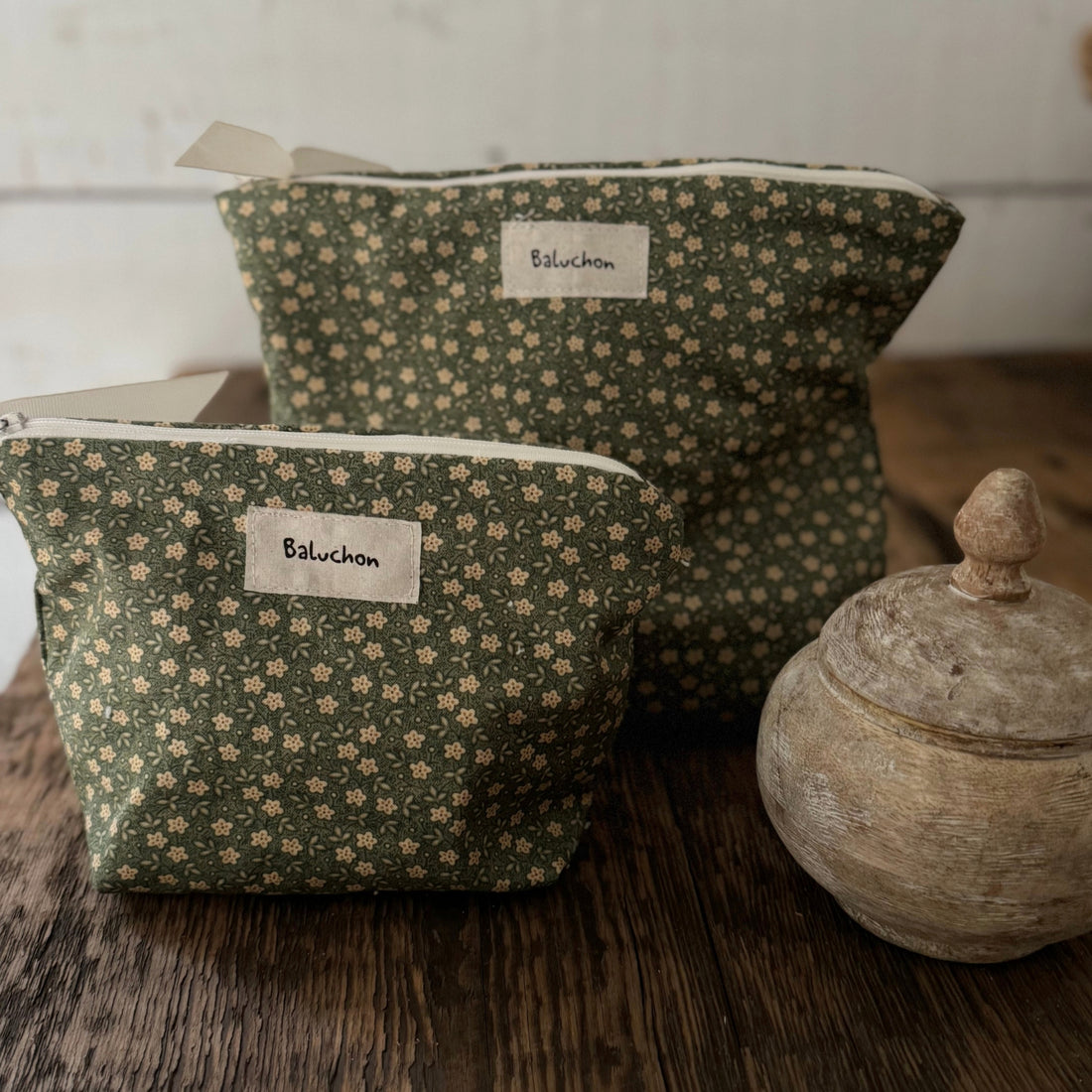 Sac à cosmétiques - Olive