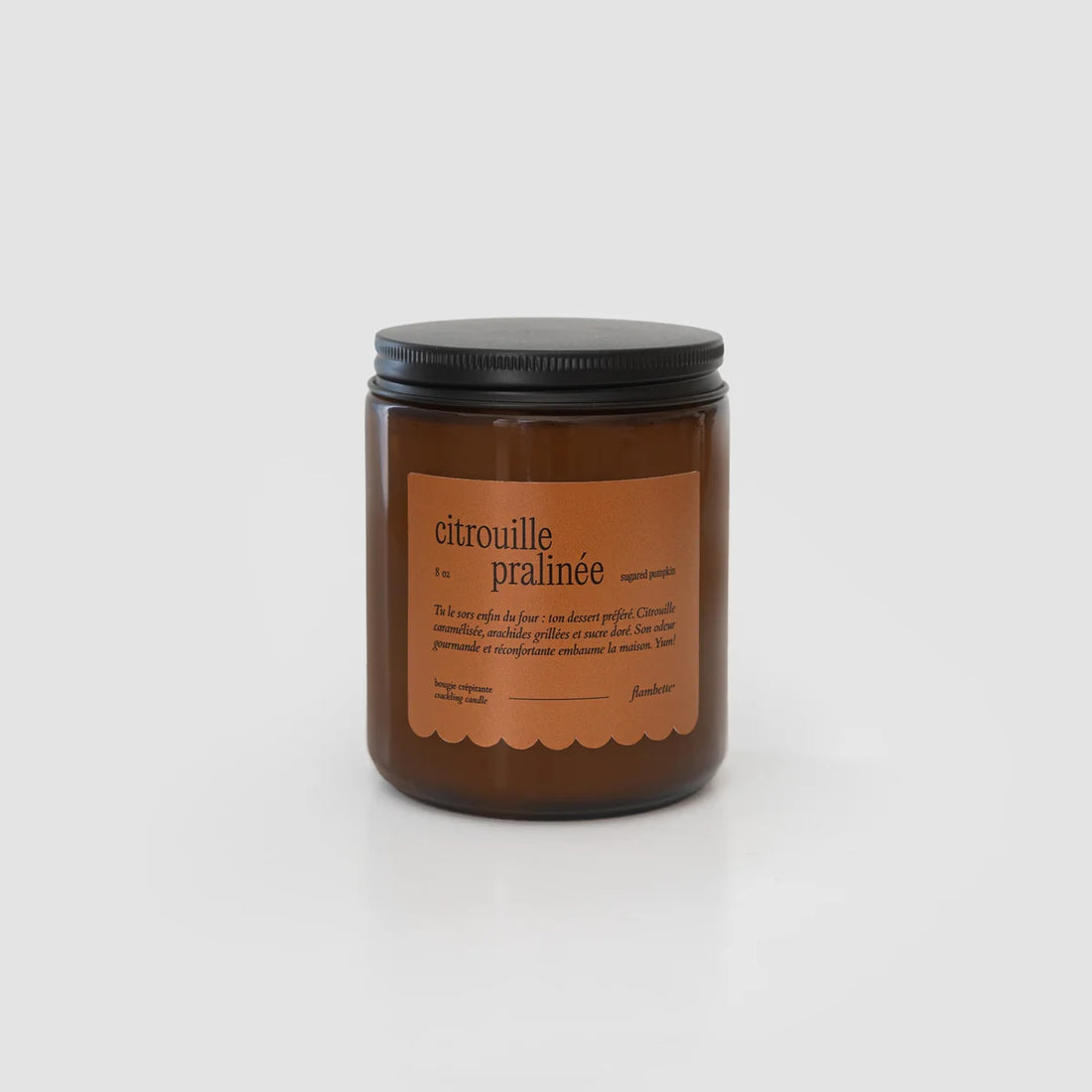 Bougie de soya - Citrouille pralinée