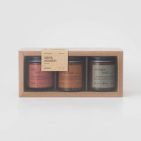 Trio de bougies - Saison réconfort