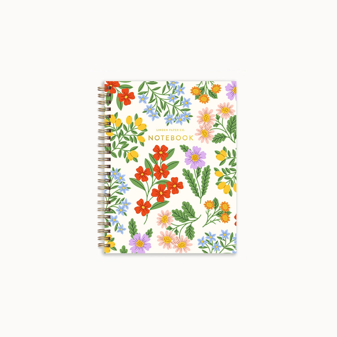 Cahier à spirale - Fleurs sauvages