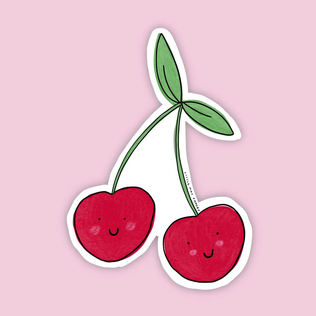Autocollant - Cerises