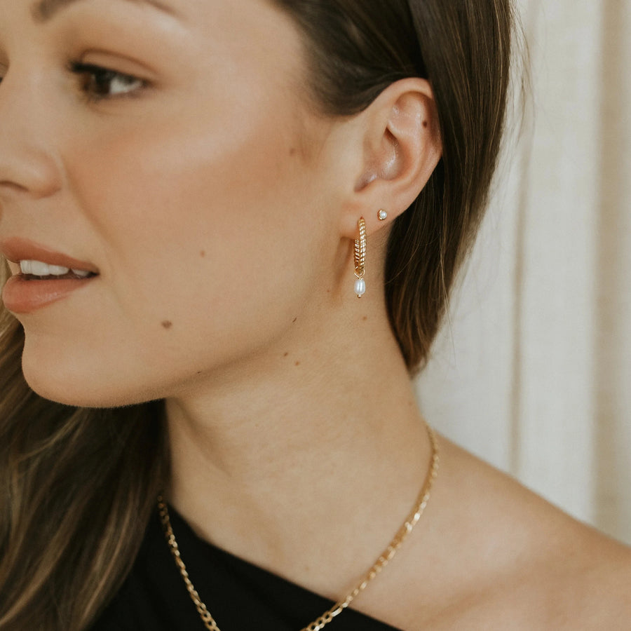 Boucles d'oreilles - Petites perles