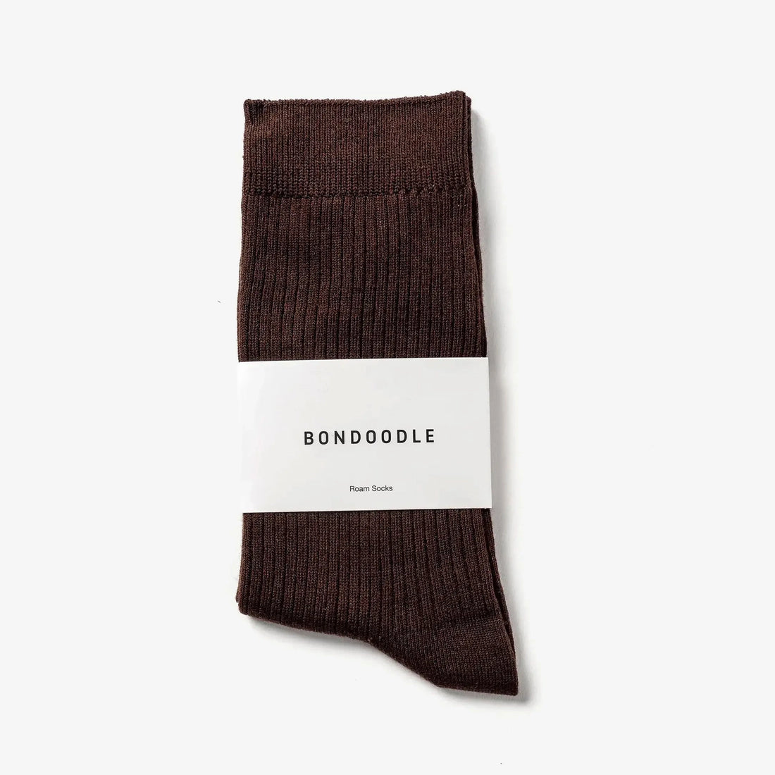 Chaussettes côtelées en coton peigné
