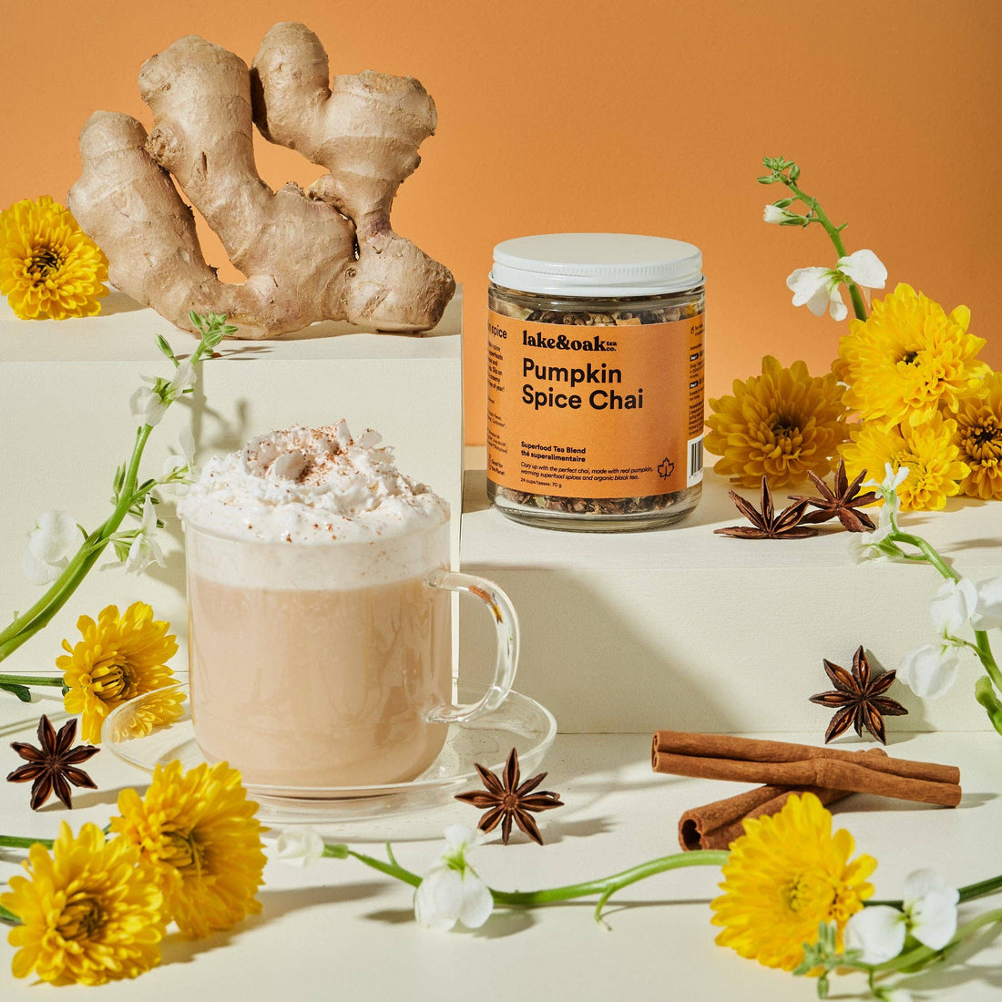 Mélange de thés - Chai aux épices de citrouille