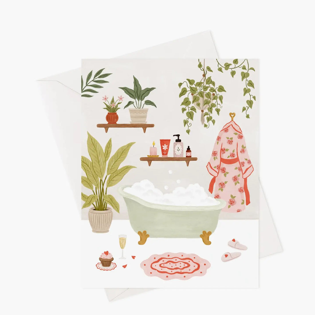 Carte de souhaits - Moment de soin personnel