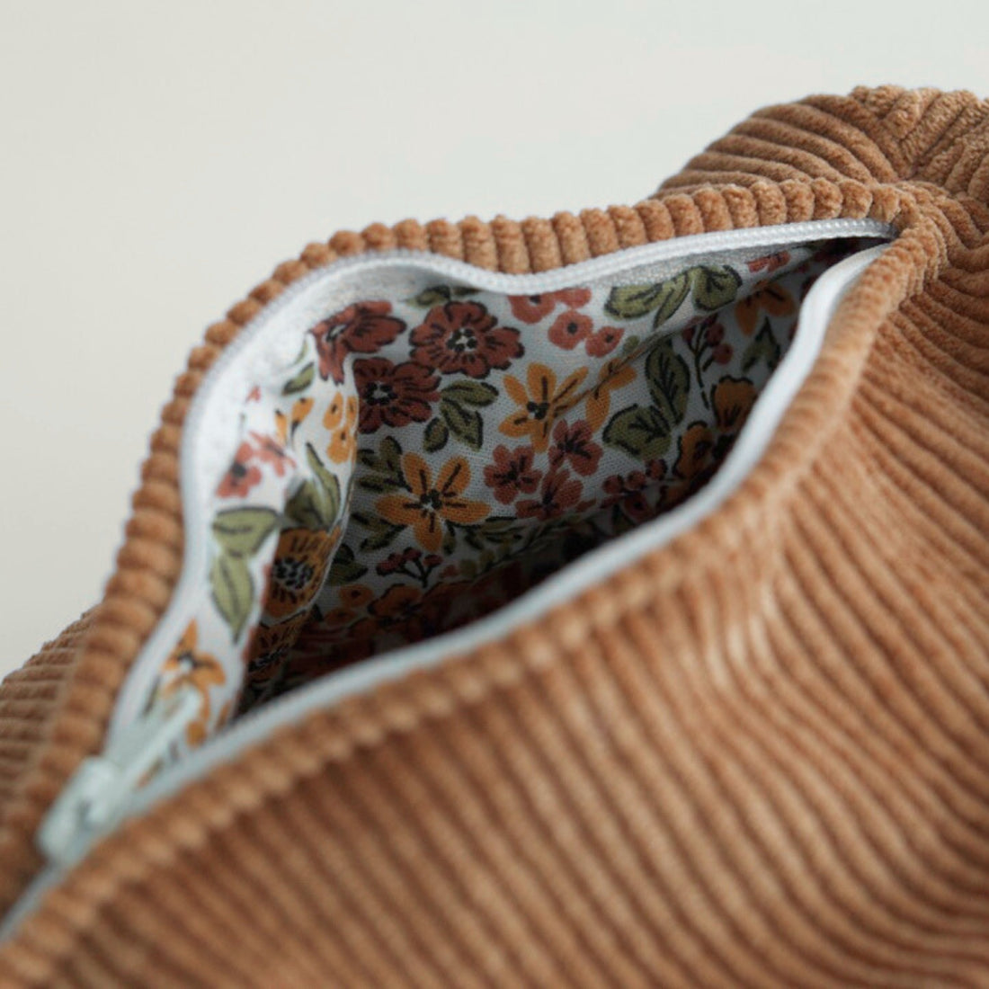 Sac à cosmétiques cylindrique - Corduroy