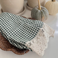 Linge à vaisselle à carreaux - Forêt