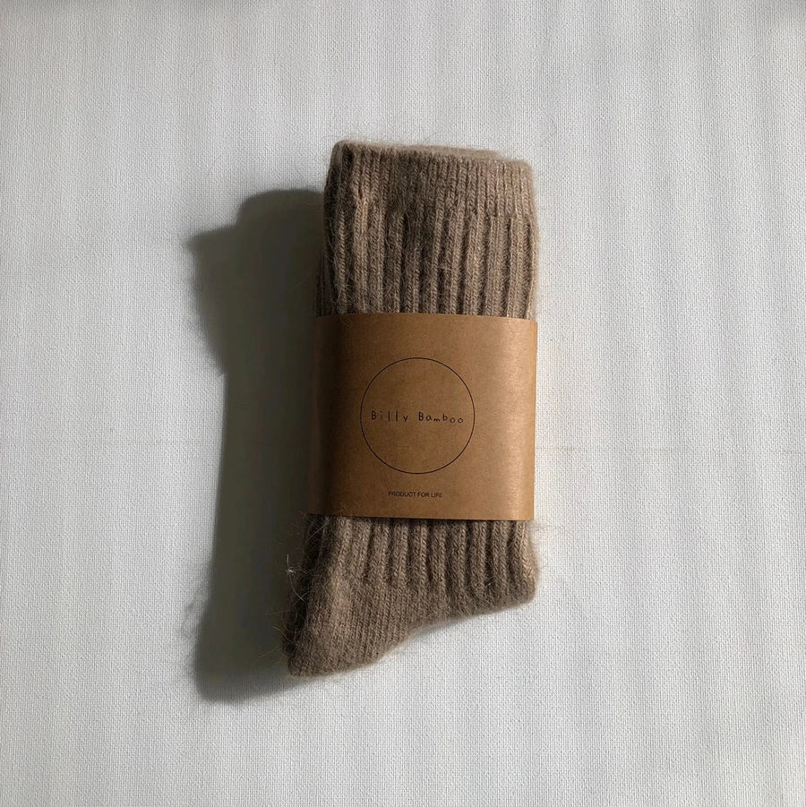 Chaussettes en laine Angora