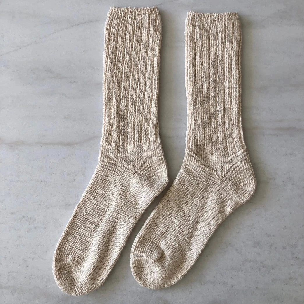 Chaussettes hautes en coton
