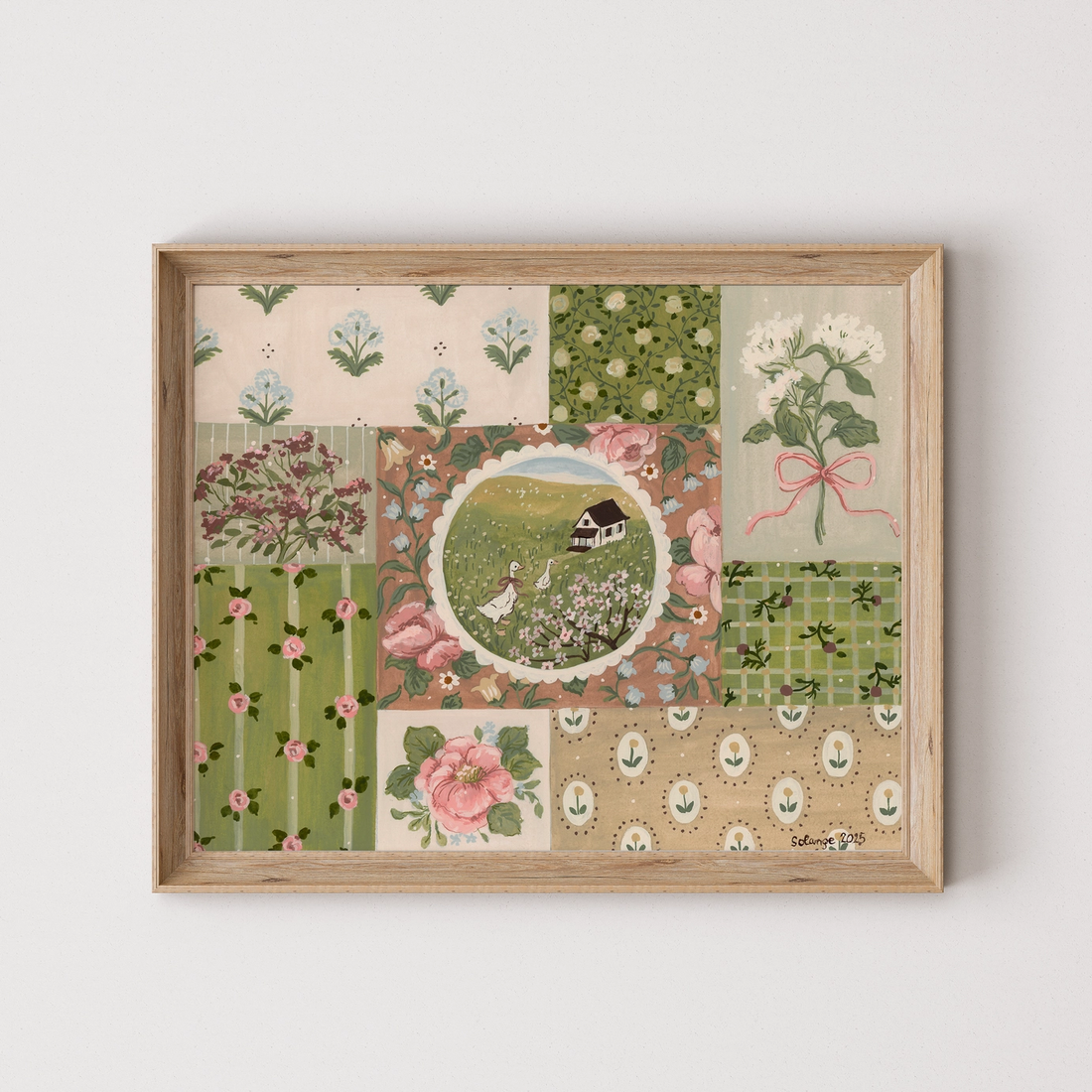 Affiche - Courtepointe du printemps