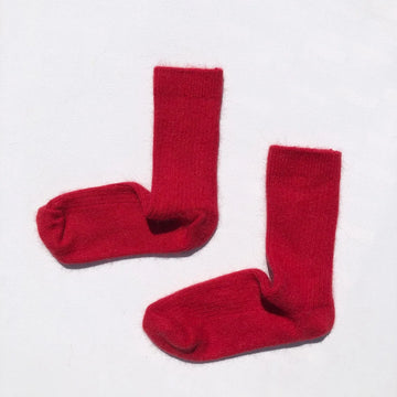Chaussettes en laine Angora