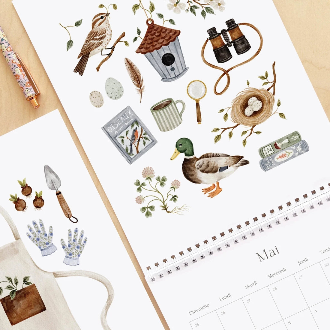 Calendrier 2027 - Journal d'un jardin