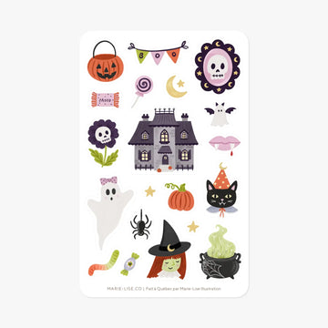 Feuille d'autocollants - Halloween