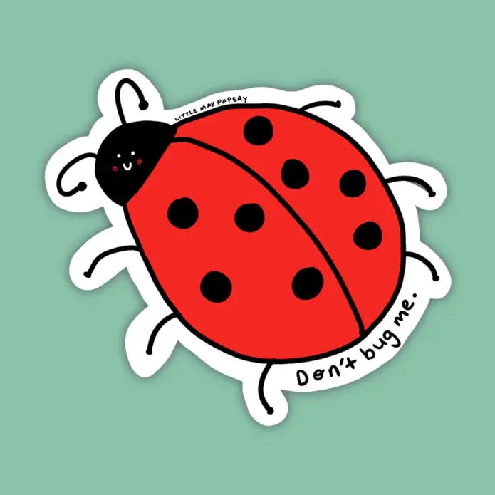 Autocollant - Coccinelle