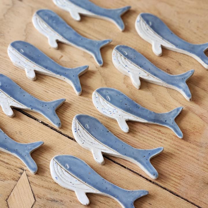 Aimant en céramique - Baleine